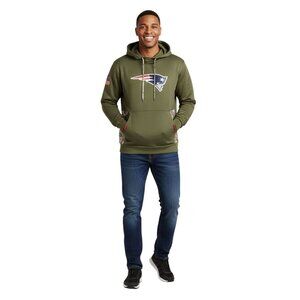 NFL Onfield Apparel New England Patriots 2022 Salute To Service Hoodie Size XL